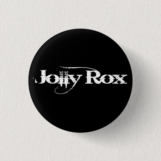 Lustiger Rox Knopf Button (Vorderseite)