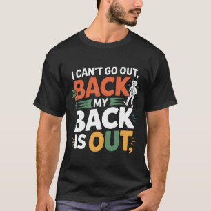Lustiger Rückenschmerz Chiropraktik-Zitat T-Shirt