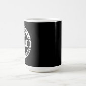 Lustiger Ruhestand 2024 Kaffeetasse (Mittel)