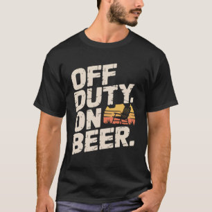 Lustiger Ruhestand Bier Rentner Garten Ruhestand T-Shirt