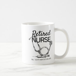 Lustiger Ruhestand für Krankenschwestern im Ruhest Kaffeetasse