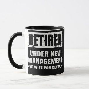 Lustiger Ruhestand für Papa oder Ehemann zum Vater Tasse