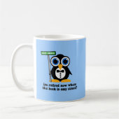 lustiger Ruhestand Kaffeetasse (Links)