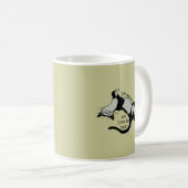 lustiger Ruhestand Kaffeetasse (VorderseiteRechts)