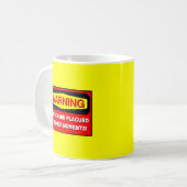 Lustiger Ruhestand Kaffeetasse (Vorderseite Links)