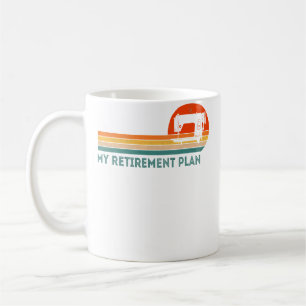 Lustiger Ruhestand Mein Rentenplan Nähen Quilten R Kaffeetasse