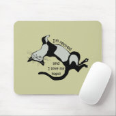 lustiger Ruhestand Mousepad (Mit Mouse)