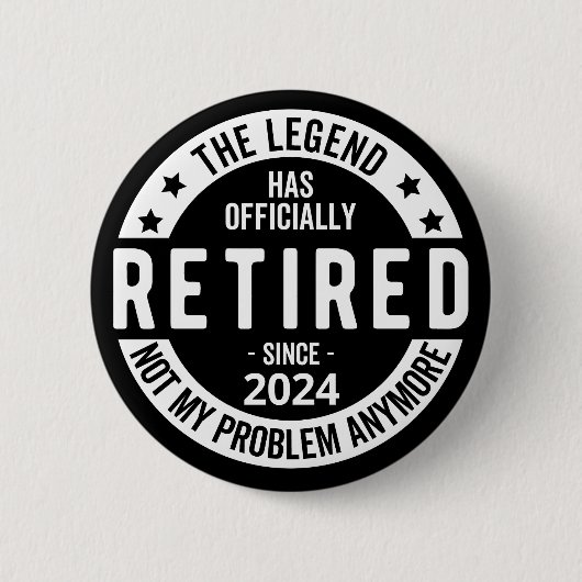 lustiger Ruhestand, Rentenplan Button (Vorderseite)
