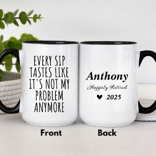 Lustiger Ruhestand Rentner Humor  Tasse