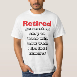 lustiger Ruhestand T-Shirt
