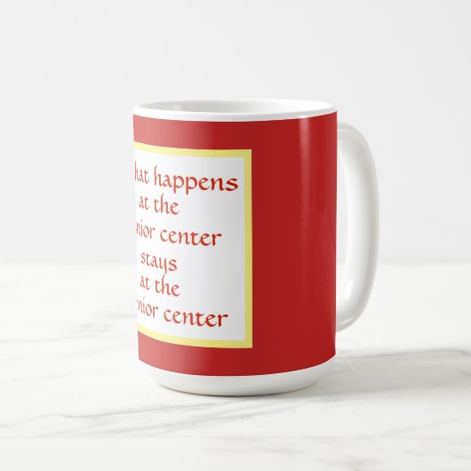 Lustiger Ruhestands-Becher Kaffeetasse (VorderseiteRechts)