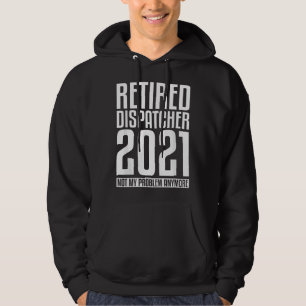 Lustiger Ruhestands-Spruch für pensionierte 911-Di Hoodie