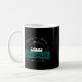 Lustiger RV-Copilot Wohnmobil Camping Kaffeetasse (Links)