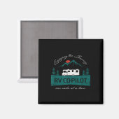Lustiger RV-Copilot Wohnmobil Camping Magnet (Vorderseite/Rückseite)