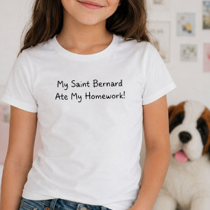 Lustiger Sankt Bernhard T-Shirt