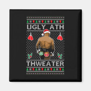 Lustiger Santa-Box-Ugh-Ath-Sweater Frohe Weihnacht Magnet
