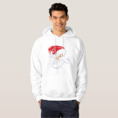 lustiger Santa Hoodie (Vorne ganz)