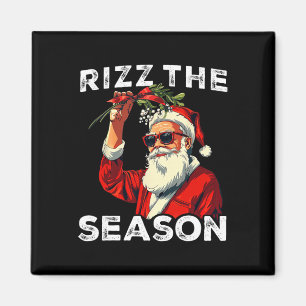 Lustiger Santa Meme Rizz The Season Witz Männer We Magnet