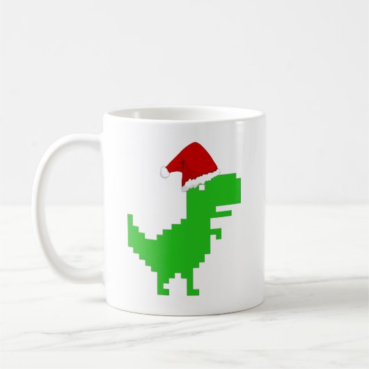 lustiger Santa-Trex Kaffeetasse (Links)