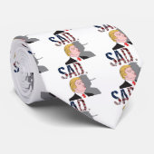 Lustiger sarkastischer Antipräsident Donald Trump Krawatte (Gerollt)