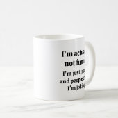 Lustiger sarkastischer Arbeitskollege Kaffeetasse (VorderseiteRechts)