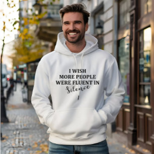 Lustiger sarkastischer berühmter Ausspruch Hoodie