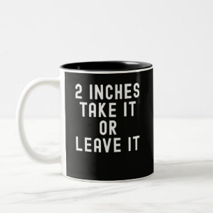 Lustiger sarkastischer Doppeldeutiger Humor Zweifarbige Tasse