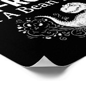 Lustiger sarkastischer Humor Saurus Zitat Poster (Ecke)