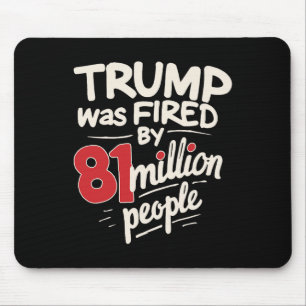 Lustiger sarkastischer Humor Trump wurde von 81 Mi Mousepad