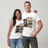 Lustiger sarkastischer Hund T-Shirt (Unisex)