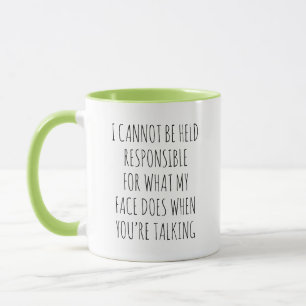 Lustiger sarkastischer Kaffeebecher als Geschenk f Tasse