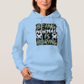 Lustiger sarkastischer Spruch Hoodie (Vorderseite)
