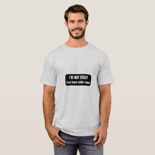 Lustiger sarkastischer Spruch – Ich bin nicht herr T-Shirt