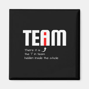 Lustiger sarkastischer Teamkollege Ich fand das I  Magnet