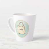Lustiger sarkastischer Witzbold-Tasse Milchtasse (Linke Ecke)