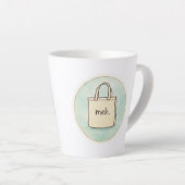 Lustiger sarkastischer Witzbold-Tasse Milchtasse (Rechte Ecke)