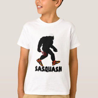 Lustiger Sasquatch Kürbis-Sport-Entwurf T-Shirt