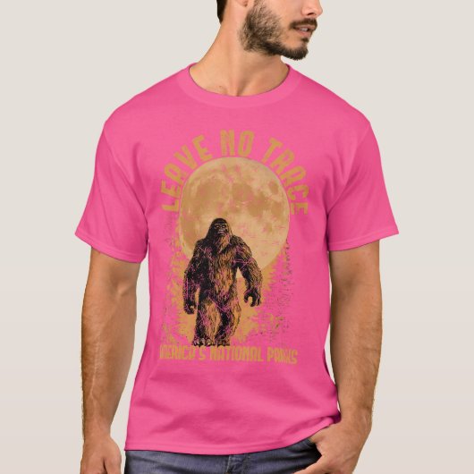 Lustiger Sasquatch T-Shirt (Vorderseite)