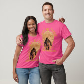 Lustiger Sasquatch T-Shirt (Unisex)