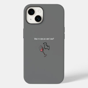Lustiger Satz eines betrunkenen Mannes iPhone 14 Hülle