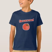 Lustiger Saucesome Italiener scherzt T - Shirt (Vorderseite)