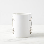 Lustiger Sauerteigbäcker Ich muss meinen Starter f Kaffeetasse (Mittel)