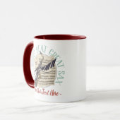 Lustiger Saxophon-Spieler Tasse (Vorderseite Links)