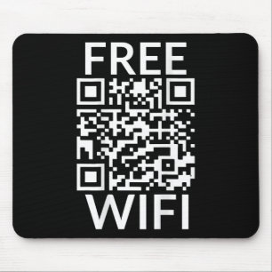 Lustiger Scan Kostenloses WLAN Trump Tanz Streich Mousepad