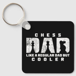 Lustiger Schach-Vater wie ein normaler Vater, aber Schlüsselanhänger