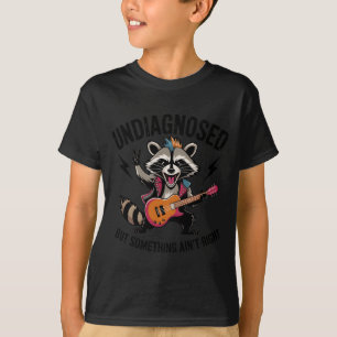 Lustiger schaukelnder Waschbär  T-Shirt