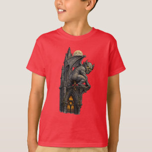 Lustiger scheißender Wasserspeier T-Shirt