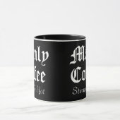 Lustiger Scherzgeschenk-Kaffeebecher Tasse (Zentrum)