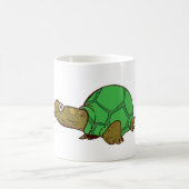 lustiger SchildkrötenCartoon Kaffeetasse (Mittel)