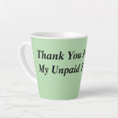 lustiger Schlamm Milchtasse (Linke Ecke)